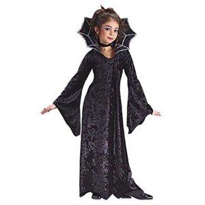 Sparkling Spiderella Girls Costume 4-14 Velvet